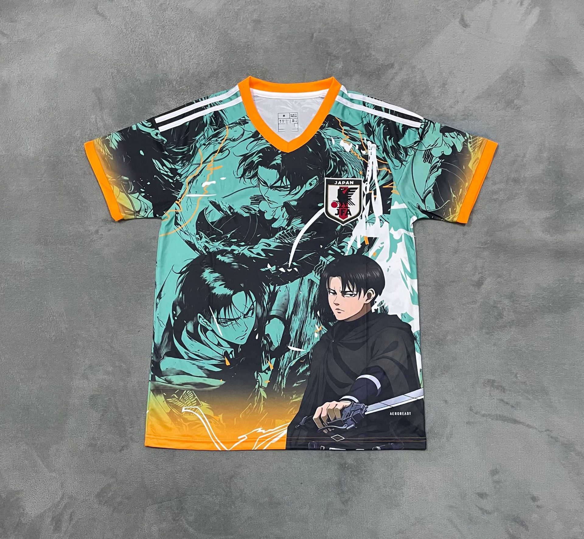 Camiseta de Fútbol de Japón para Fanáticos 24-25, Camiseta Deportiva de Manga Corta del Equipo de Fútbol de Japón