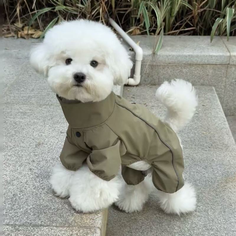 狗狗衣服春秋新款冲锋衣洋气帅气宠物比熊法斗泰迪小型犬玩具熊|undefined