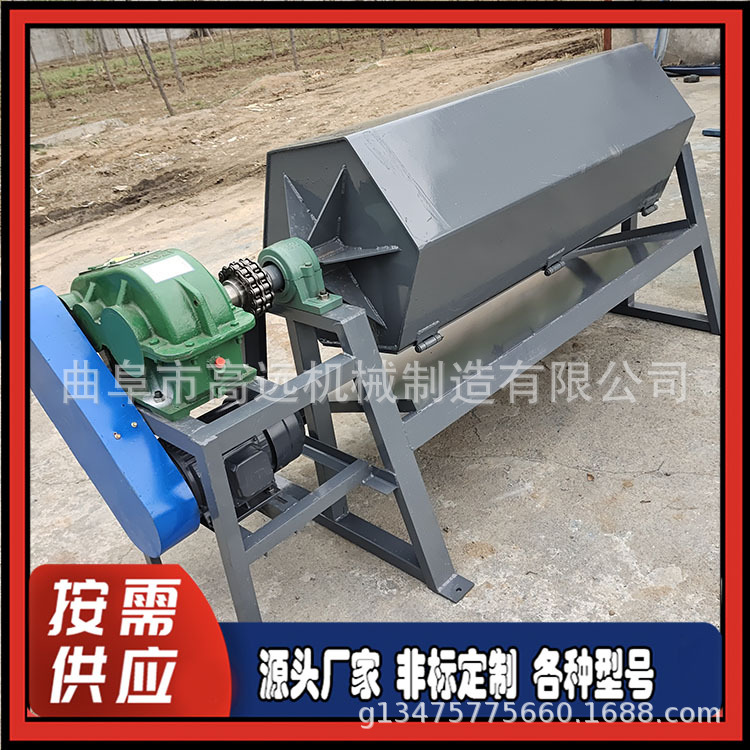 300升螺丝钉去氧化层研磨机 可加内衬除锈机  电动六角滚筒抛光机