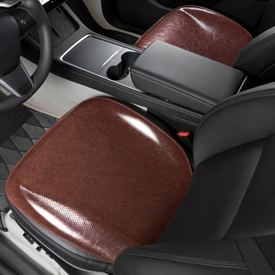 Seat Covers — Seat cushion, seat cover - type-a-oil-wax-leather-caramel-brown-two-front-seats