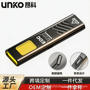 Carefully Selected Magnetic Dual-Light Source Work Light, Strong Light Mini Portable Outdoor Repair Emergency Flashlight, Blade Cap Clip Light