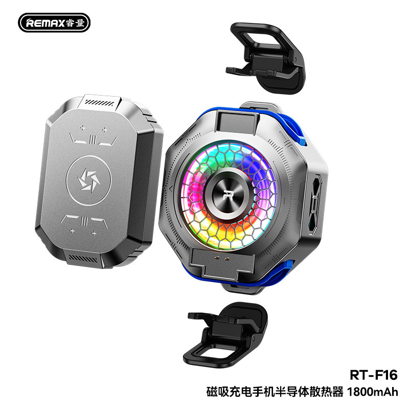 REMAX 充電式半導体冷凍携帯電話クーラー携帯電話ゲーム冷却アーティファクト磁気サイレントラジエーター|undefined