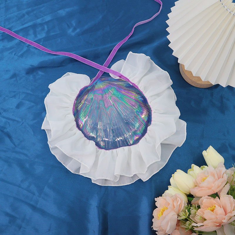 Amazon nueva red de encaje Lolita de cuello accesorios de fiesta de baile espectáculo de disfraz de edad TK