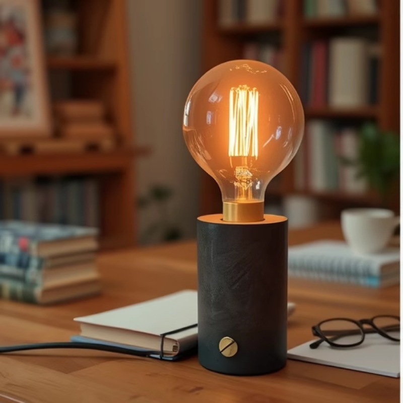 Bombilla LED Edison retro nostálgico E27 boca de tornillo grande luz amarilla cálida lámpara de tungsteno de imitación Dragon Ball lámpara de filamento creativa