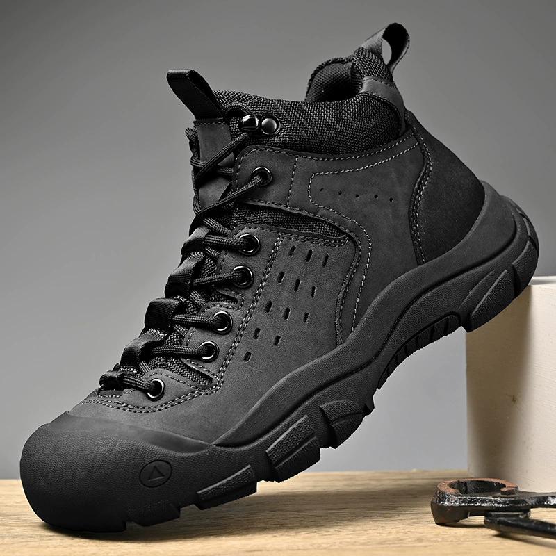 Трансграничные взрывные модели Amazon Ozon зимняя обувь для походов на открытом воздухе мужская толстая подошва нескользящая обувь для походов мужская шаговая обувь 46