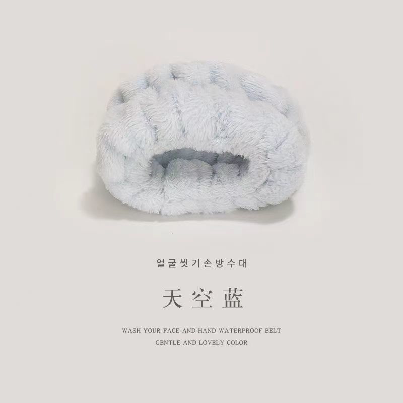 Estilo coreano estudiante lindo diadema tocado accesorios para el cabello pequeño animal Banda para el cabello de las mujeres lavado de cara simple máscara diadema