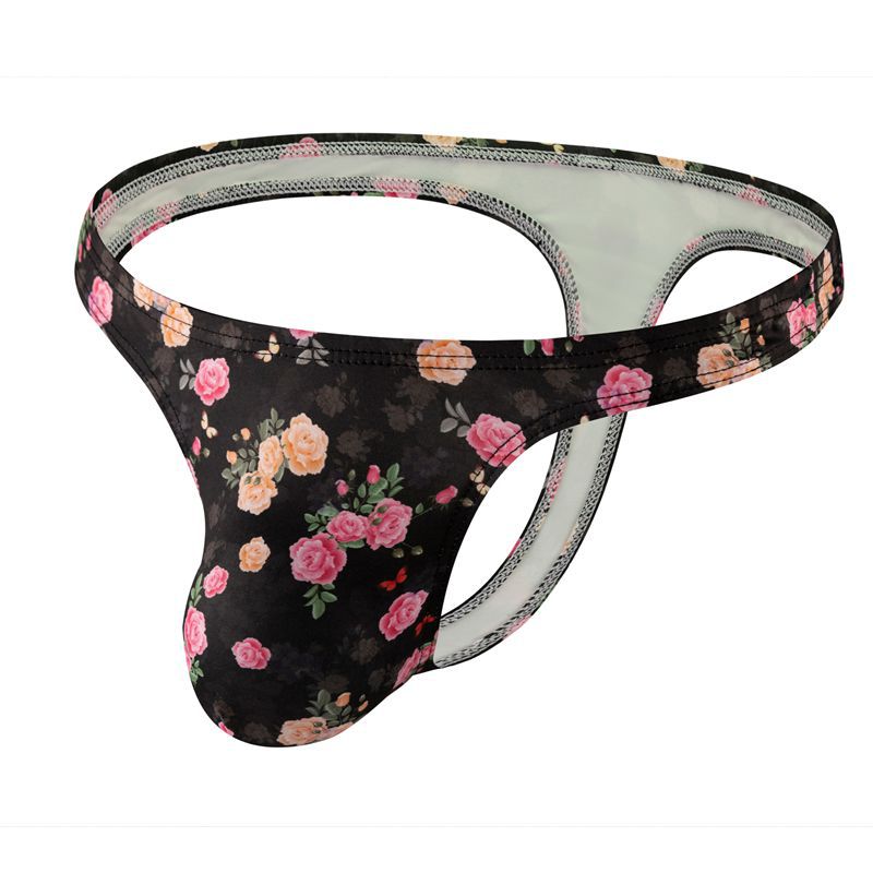 Una pieza de bikini para hombres, trozos cool, impresión de cintura baja sexy, Amazon