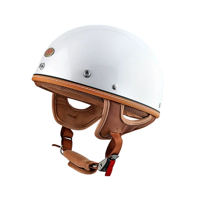Locomotive Electric Lightweight 3C Certified | Motosiklet kaskı (dəbilqə) - pearl-white-m
