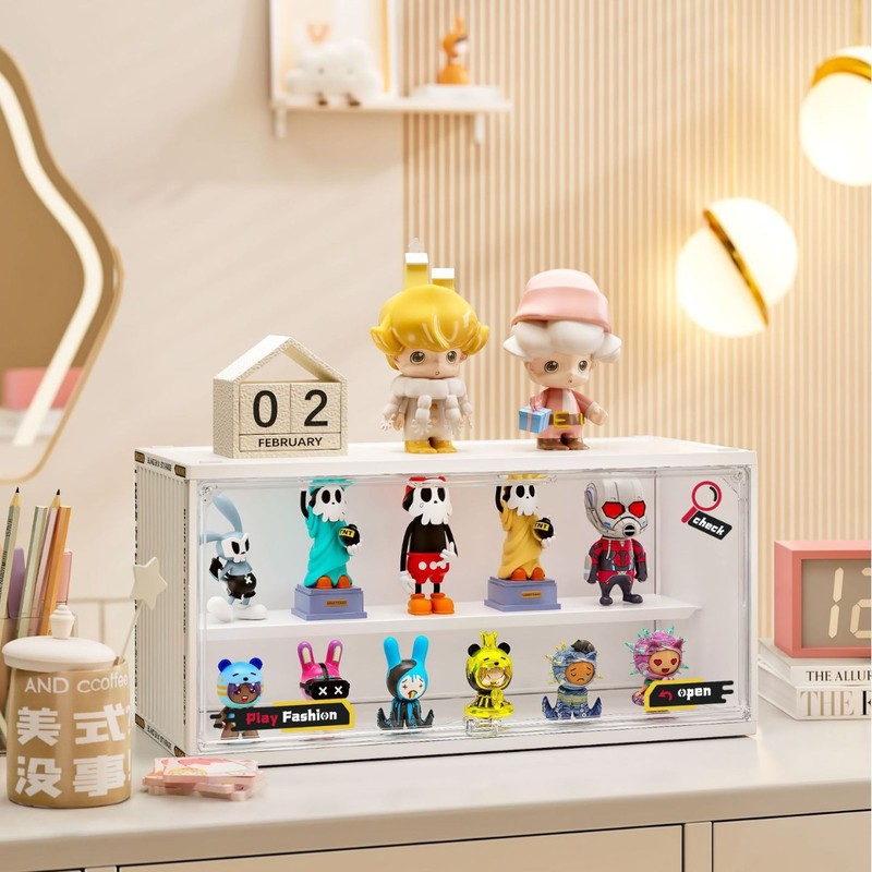 コンテナタイプの手作り収納ケースバブルマットデスクトップブラインドケース|undefined