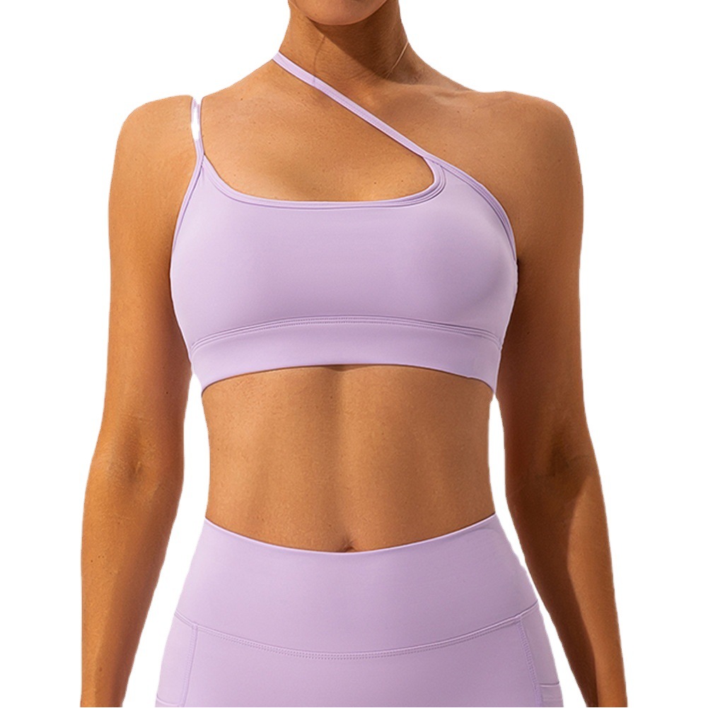 Sujetador deportivo europeo y americano con almohadillas para el pecho para mujer, sujetador de yoga ajustable, chaleco deportivo para correr, estilo deportivo
