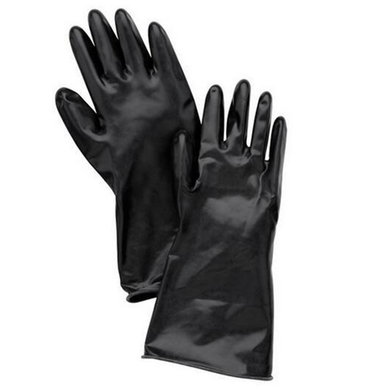 霍尼韦尔N204A氯丁橡胶防化手套抗油脂燃料丙酮蒸汽干箱操作手套