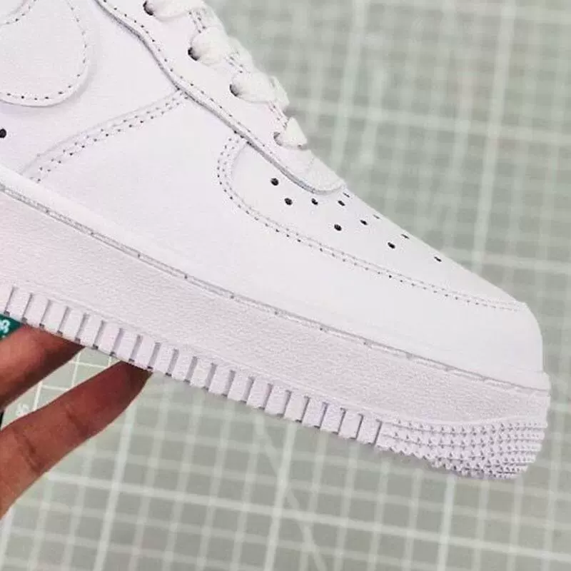 Nike Air Force 1, низкие классические кроссовки для мужчин и женщин, белые туфли, спортивная повседневная обувь для отдыха