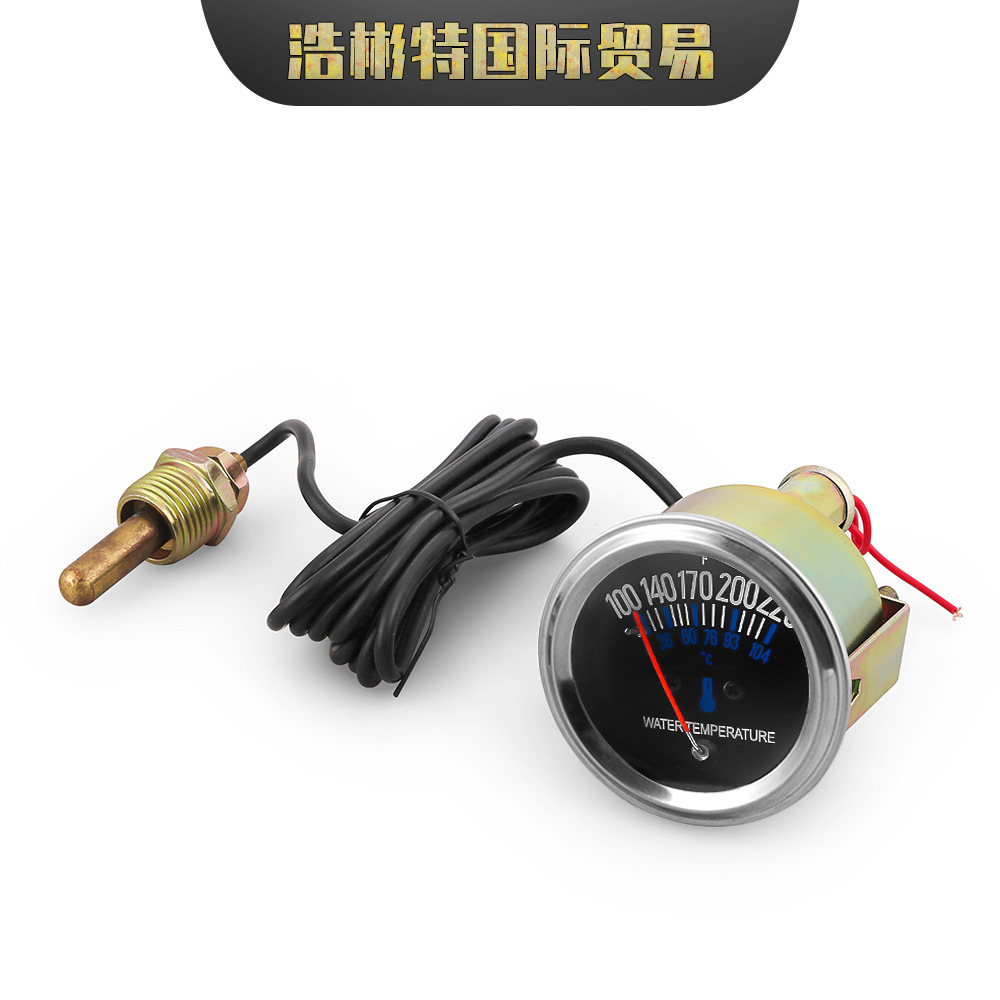 Qìchē 12V Car Modified 2" 52mm Mechanical Water Temp Gauge (water temperature gauge)