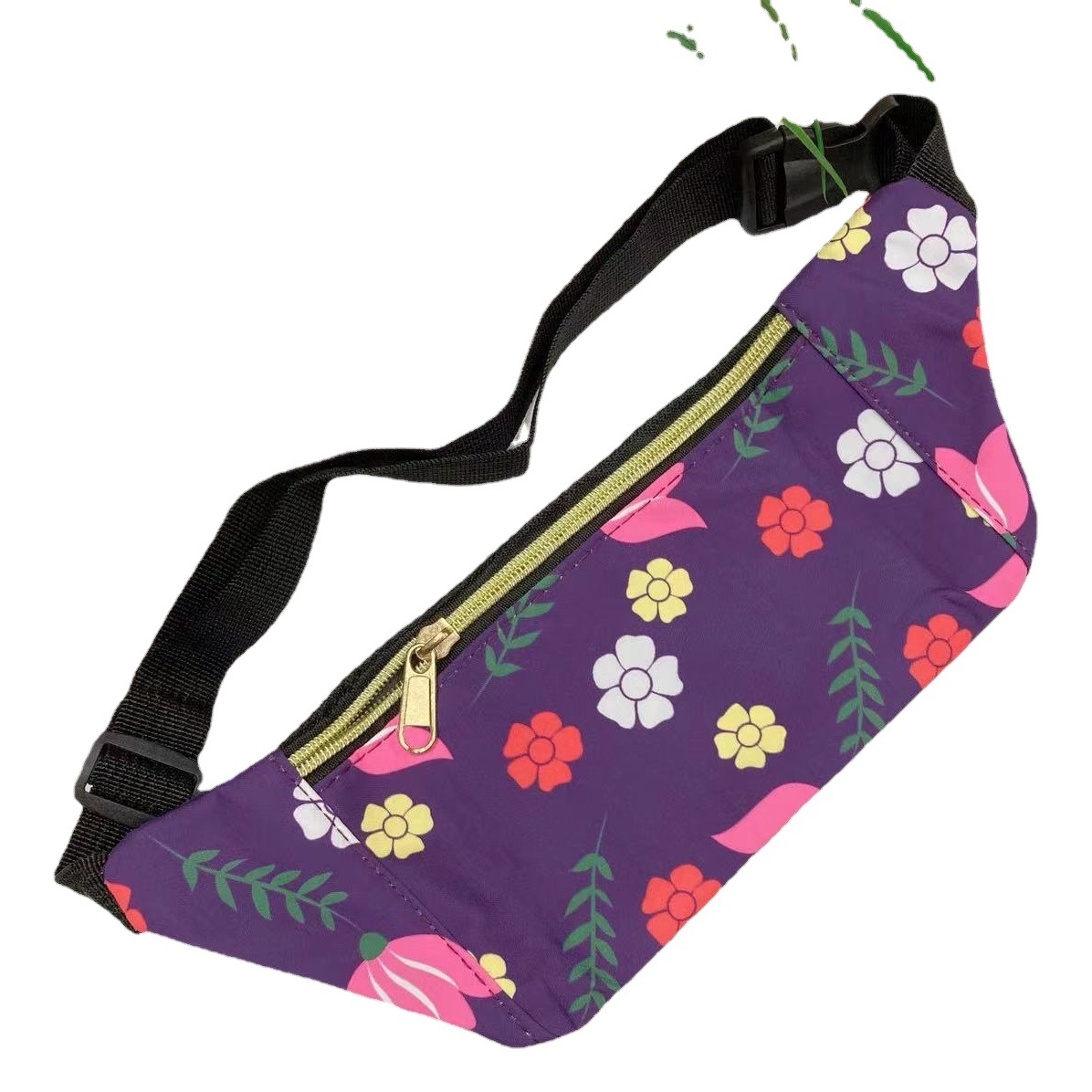 New cloth waist bag anti-theft ultra-thin close-fitting bag business wallet outdoor running mobile phone bag manufacturers wholesale