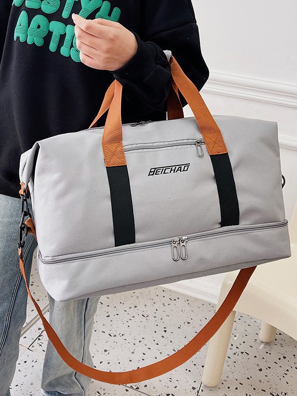 Bolsa de viaje portátil de gran capacidad de natación bolsa de equipaje de almacenamiento impermeable corta distancia bolsa de viaje ligero