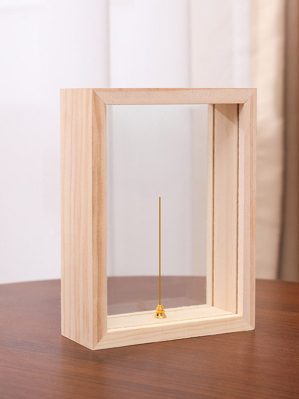 Solid Wood Hollow Double-Sided Transparent Glass Specimen Box Ornament Photo Frame Insect Butterfly Display DIY Frame Dried Flower 3D Solid Wood Hollow Double-Sided Transparent Glass Specimen Box Ornament Photo Frame Insect Butterfly Display DIY Frame Dried Flower 3D