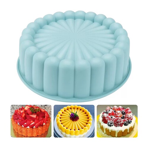 Silicone Sunflower Outline Cake Mold Home Use Water Chestnut Cake Mold Cupcake Mold Baking Mold DIY Baking Tools
