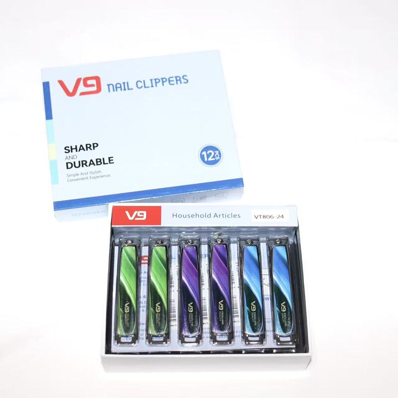 Jinda V9Vt806-24 Exquisite Nail Clippers, Nail Clippers, Nail Clippers for Men and Women, Adult Home Manicure and Manicure Tools
