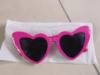 Fashionable trend sunglasses suitable for men and women heart-shaped solar-powered, glasses, city style, European style