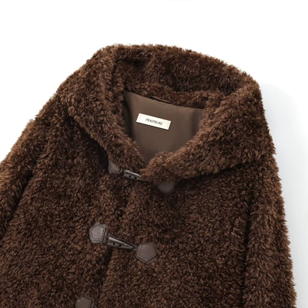Myst&Za Женщины 2024 Осень и Зима Новая модная Short Jacket из искусственного меха с узлом и пряжкой 4391854