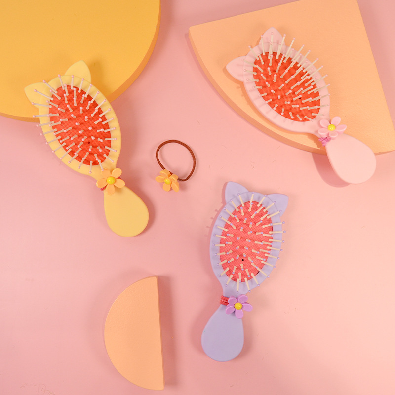 Mini cojín de aire lindo peine ins peine pequeño peine de masaje peine de modelado de peluquería peine de embalaje separado peine al por mayor