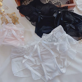女士三角裤;文胸套装;无钢圈文胸
