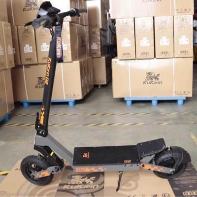 Yidian Kukirin G2 Large Tire High Performance 3-in-1 Electric Scooter (Auto Parts and Accessories) - black-g2