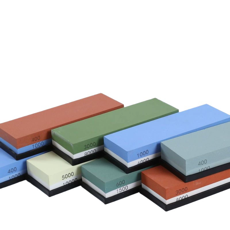 Германский импортированный водно-подручный двойной стороны точильный камень из белого корундового водного камня для домашнего использования, кухонная заточка