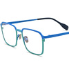 Fashionable square retro glasses, optics