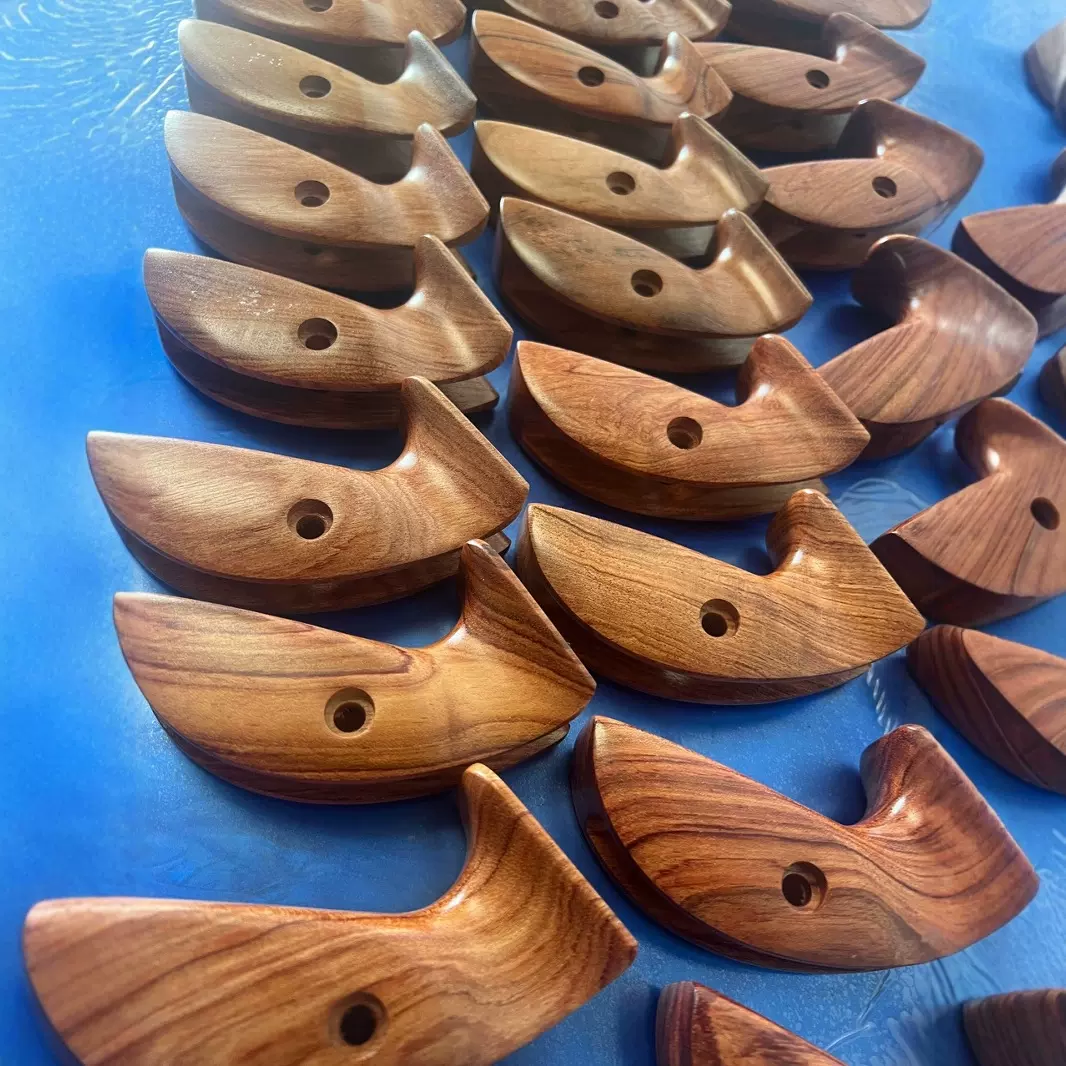 胡桃木弓把 彩木弓把 天然木弓把 弓柄 复合弓手柄 CNC加工弓柄