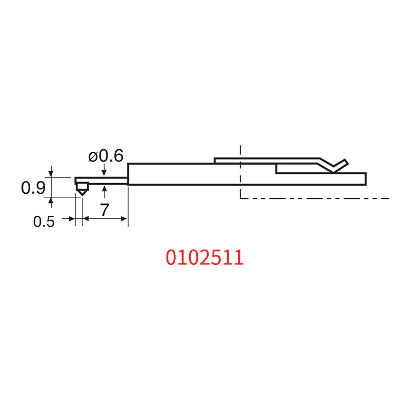 ACCRETECH东京精密0102511 0102512 0102513 测针轮廓仪用触针