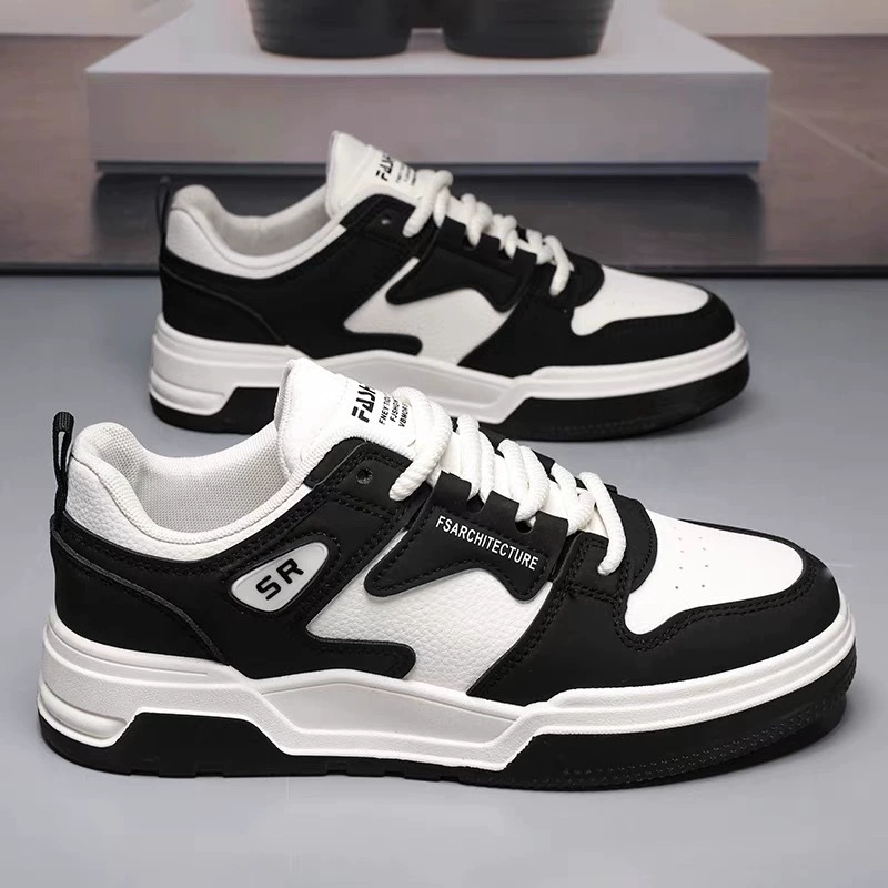 Летняя мужская обувь новая дышащая обувь мужская корейская мода дикая белая обувь кроссовки на толстой подошве повседневная обувь