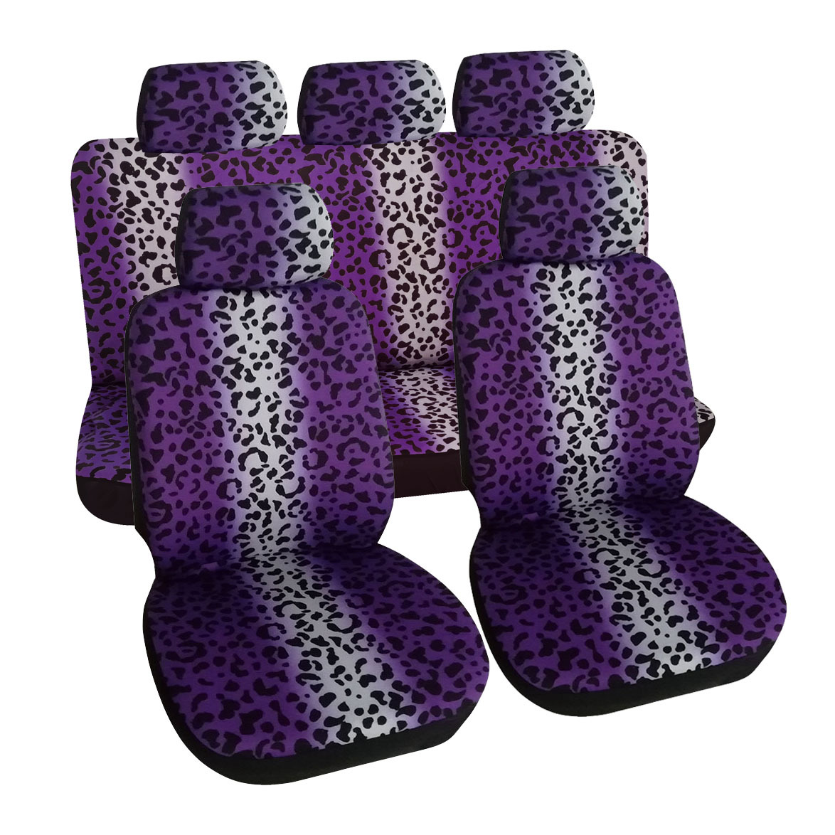 Amazon's Best-Selling Leopard Print Digital Printing All-Inclusive Car Seat Cushion Cover Four-Season Universal Seat Cover Supplies