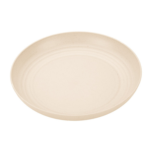 Factory Tray Wheat Straw Disc Set Household Hotel Dinner Plate Boneless Dish Dessert Snack Fruit Plate