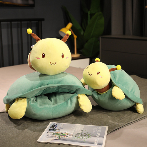 Hypnotic Turtle Plush Doll, Wearable Turtle Shell Pillow, Cuddle Toy for Kids, Girls' Gift