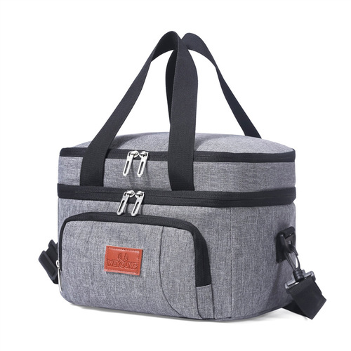 Cross-border special supply of double-layer insulated bags, outdoor picnic bags, waterproof ice bags, thickened EVA fresh-keeping lunch bags, bento bags