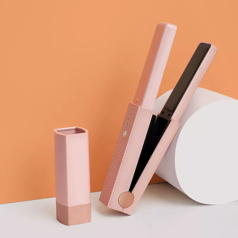 无线卷发棒USB充电夹板男女直发卷发两用小型刘海便携拉直熨板器