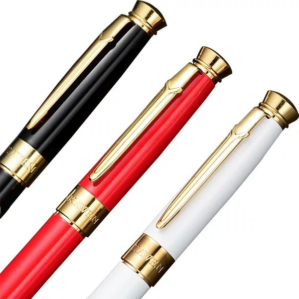 Source Manufacturer Business Personalized Metal Signature Pen Features Creative Ball Pen Metal Pen Holder Customized Logo