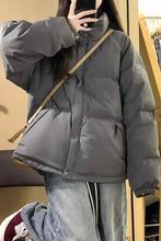 韩版学生棉服外套女2025新款宽松棉衣加厚显瘦棉袄冬季耐脏面包服