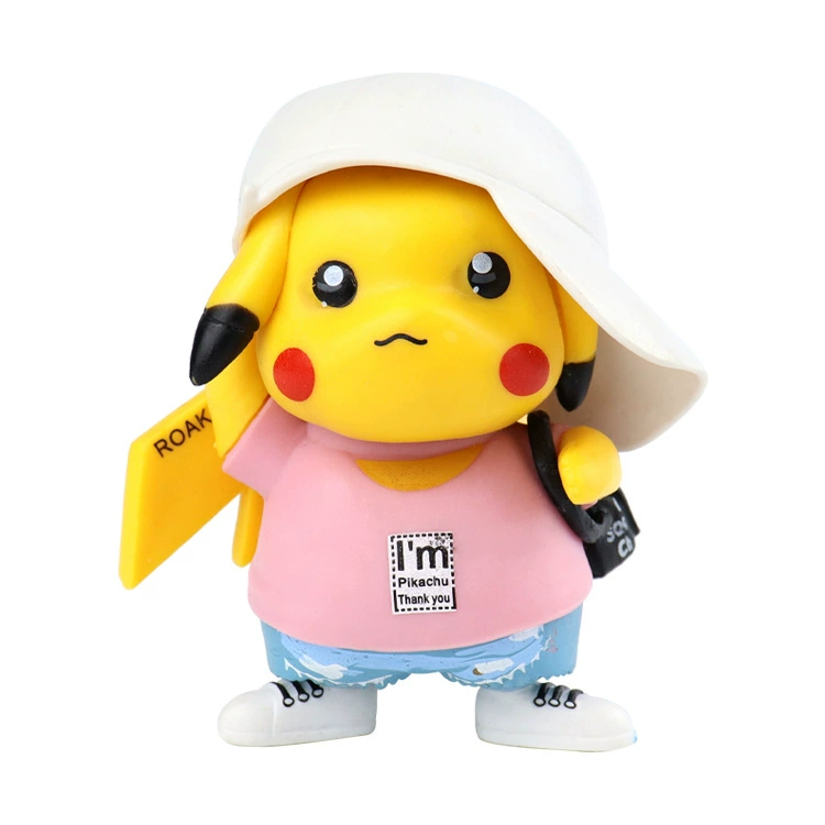 Cute backpack, toy, car model, decorations