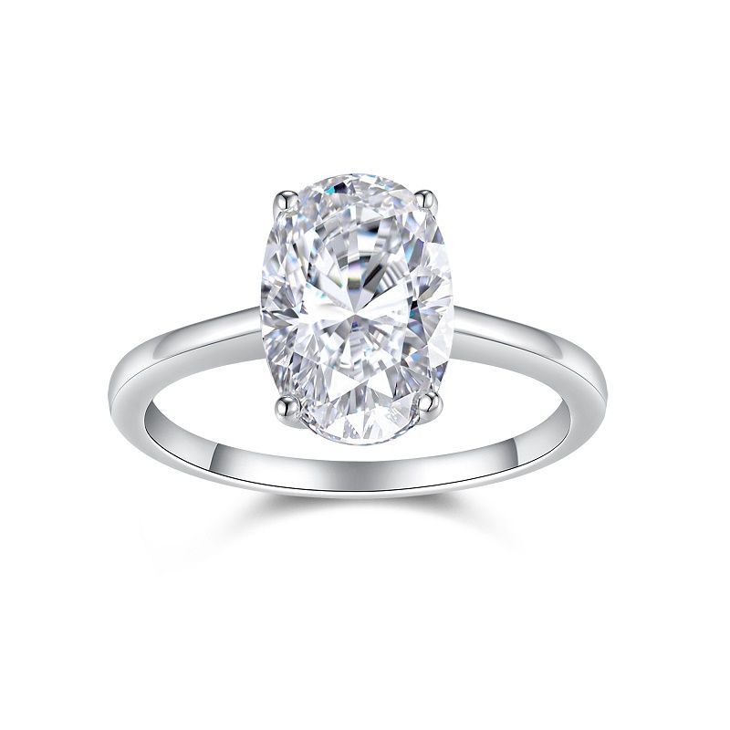 High-end Fashion Twin 925 Sterling Silver Non-fading Ring