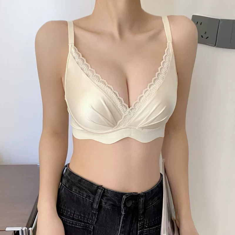 Supporting sexy underwear, bra top for breastfeeding, plus size