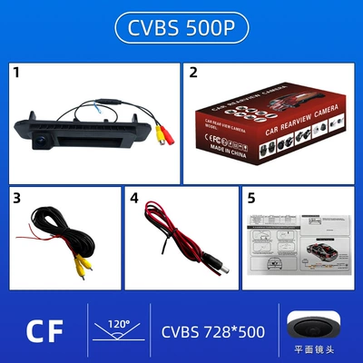Suitable for 15-20 Mercedes-Benz C- Class CLA HD AHD waterproof car camera rear view camera CCD (Vehicle camera) - ccdcvbs