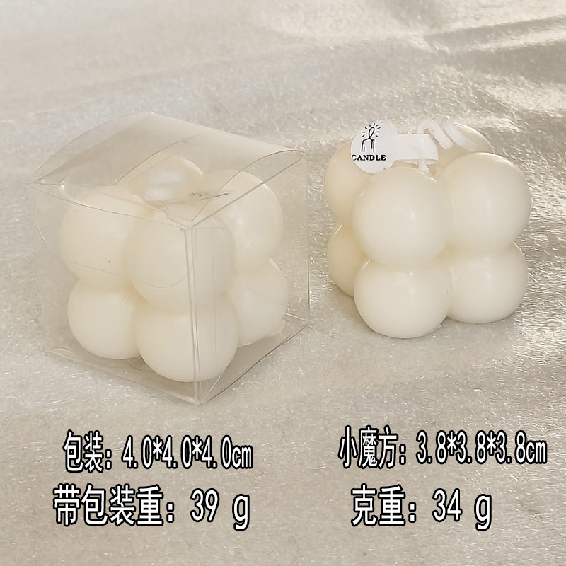 Mini cubo de rubik de perfumes regalos creativos hechos a mano adornos para el hogar props de disparo pequeñas fragancias