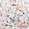 Big, white, wide color palette