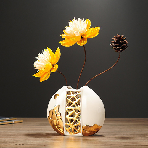 Wholesale TV Cabinet Wine Cabinet Decorations Desktop Deer Ornaments Ceramic Creative Home Furnishings Crafts