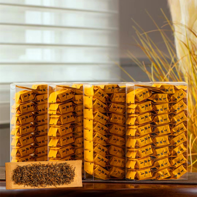 紅茶金駿眉花蜜香口感鮮活濃郁耐泡武夷山芽茶袋裝茶葉盒裝茶葉