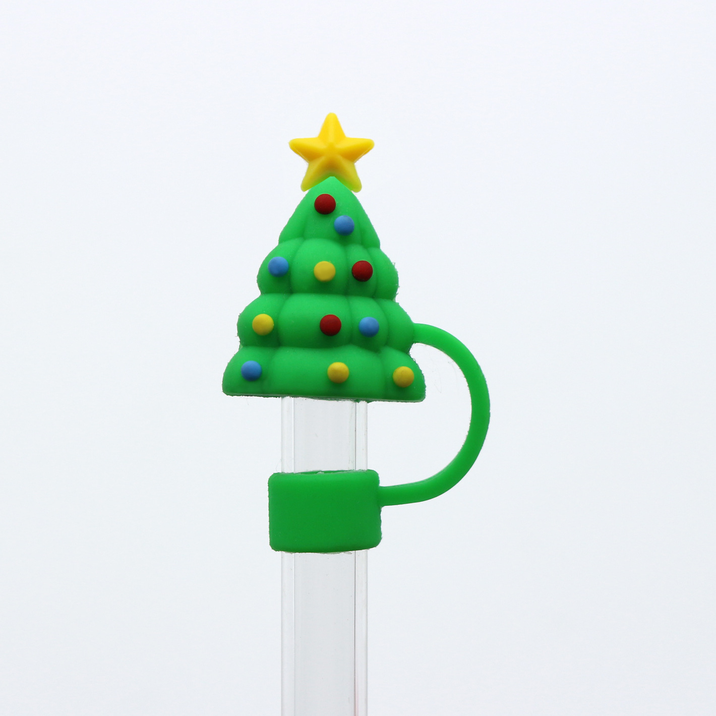 Taza de agua Stanley 40oz de silicona tapa de paja 10mm cubierta de paja de vidrio 9.5mm