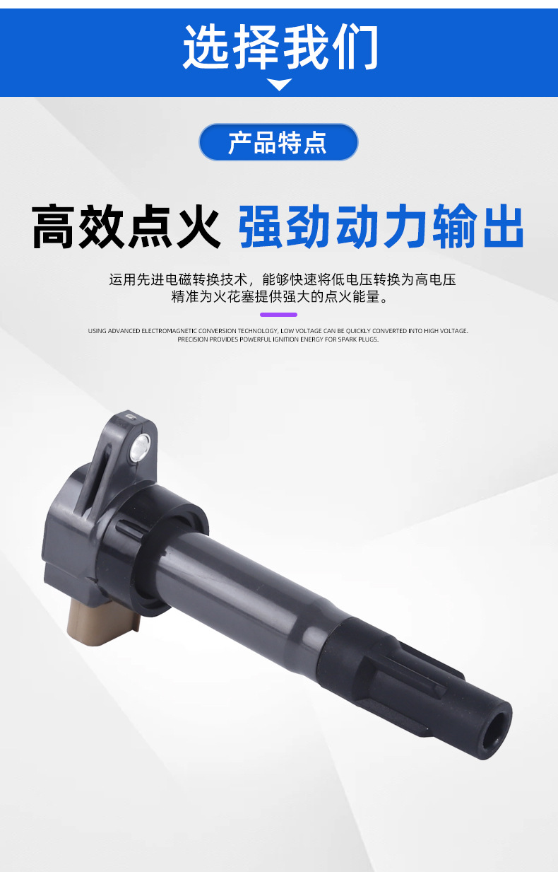 Auto Parts Ignition Coil 33400-51K40/33400-51K00 Automotive Spark Plug Motor