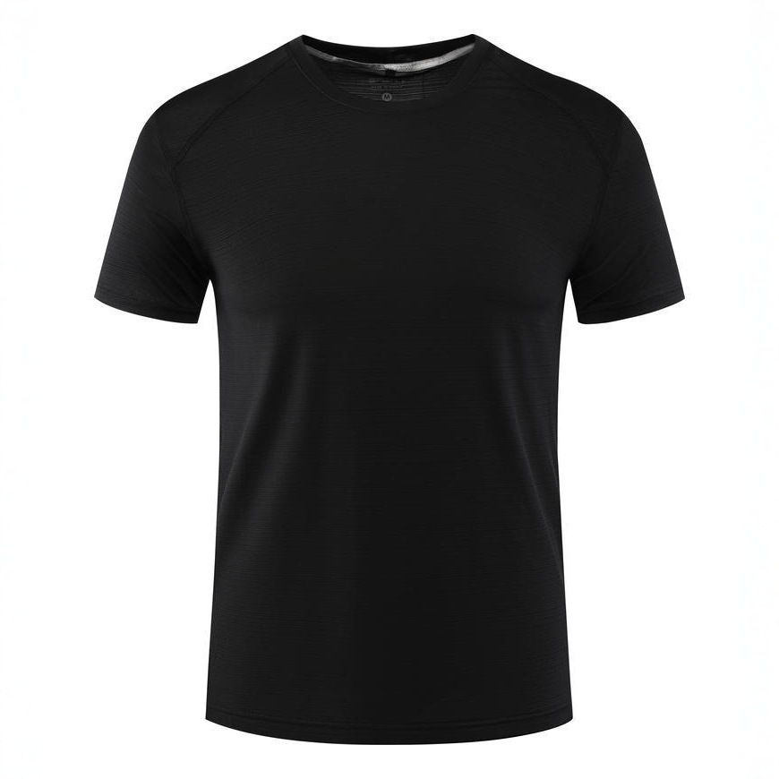 Camiseta helada al por mayor ropa de trabajo impresa LOGO publicidad camiseta cultural de verano cuello redondo de manga corta ropa de secado rápido t